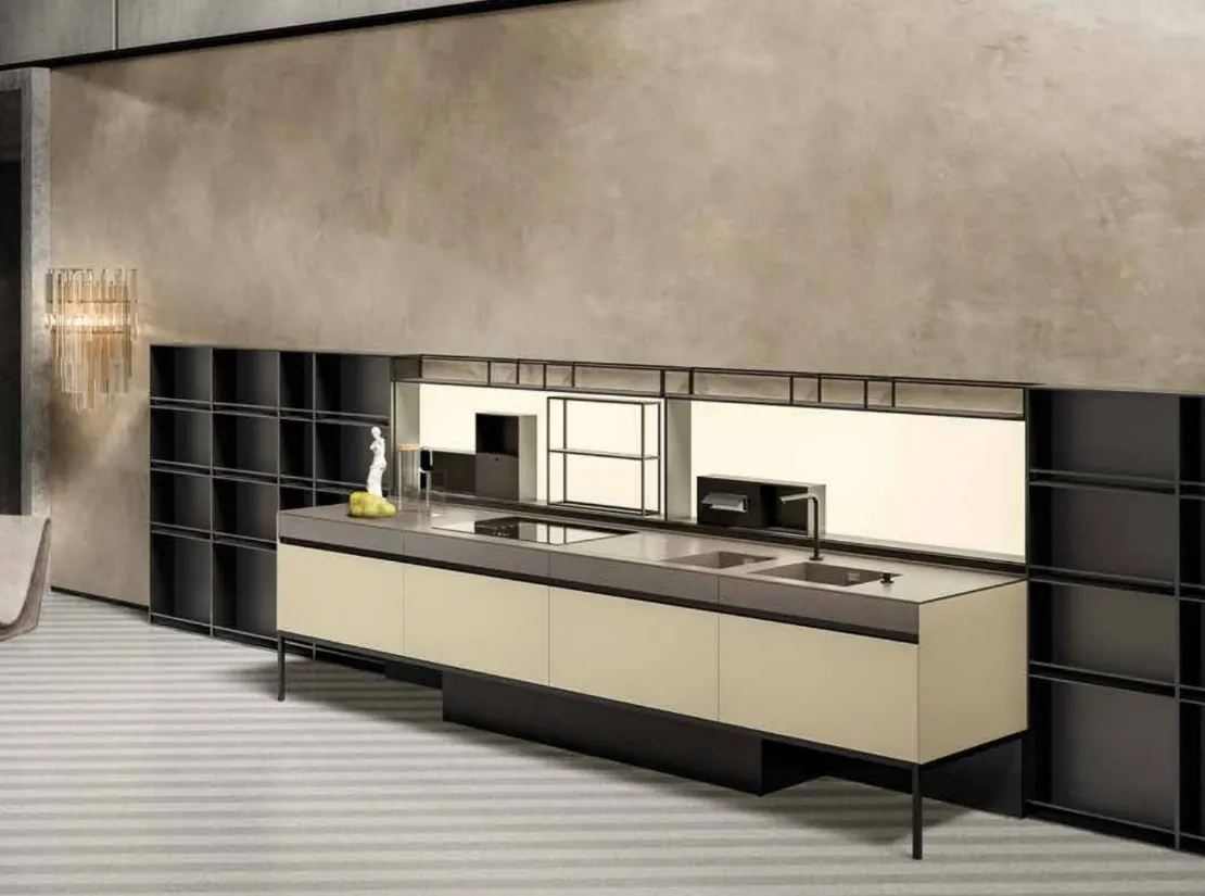 Cucina Design opaca Sei 02 di Euromobil